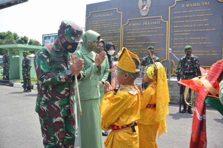 Pangdam I/BB  Kunjungan Kerja ke Kodim 0203/Langkat