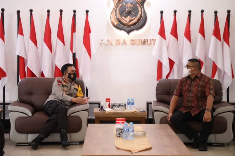 Audiensi Dengan Bawaslu RI, Kapolda Sumut Bahas Kesiapan Pengamanan PSU di 3 Kabupaten