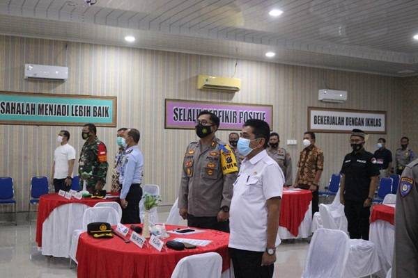 Polres Tebingtinggi Deklarasi Tolak Narkoba Menuju Sumut Bersinar