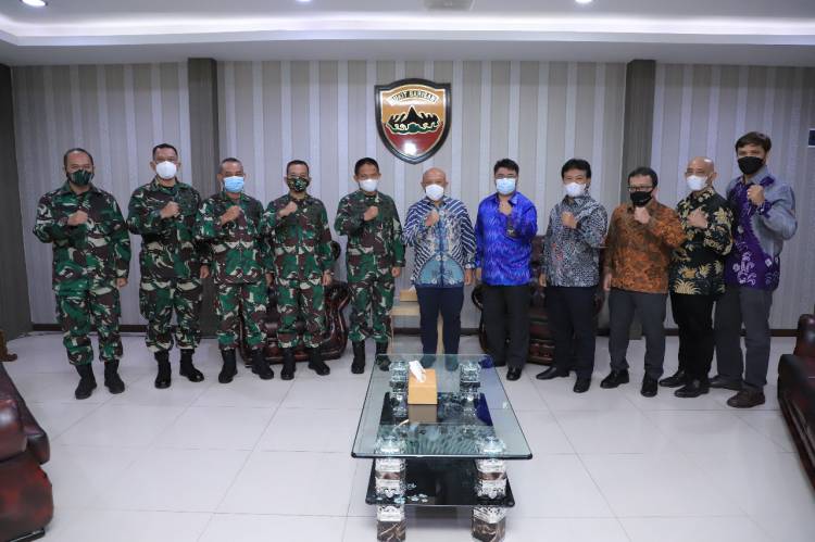 Tingkatkan Sinergitas, Pangdam I/BB Terima Audiensi General Manager PT PLN (Persero)