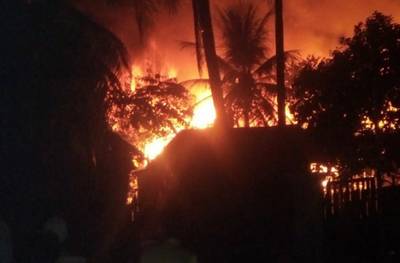 Sijago Merah Meluluhlantakan Kos Kosan di Lhokseumawe