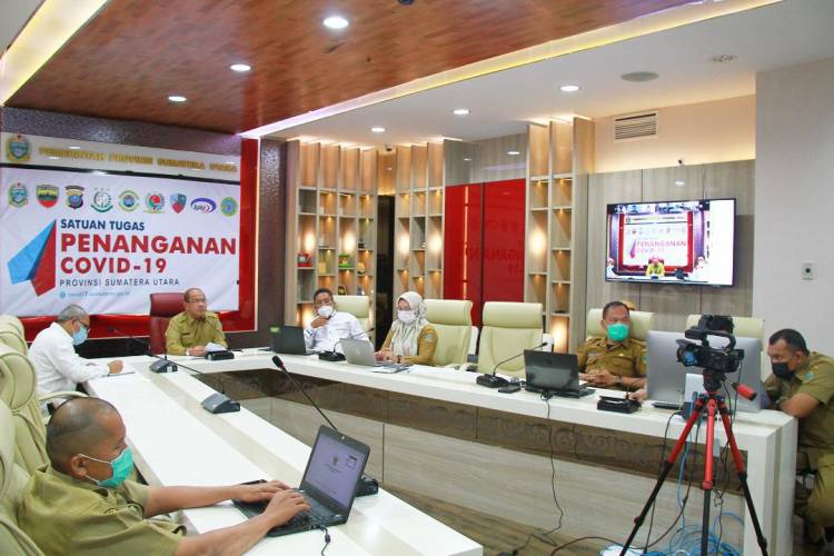Penyusunan Strakom Pemda, Irman Oemar Tekankan Pentingnya Komunikasi Percepatan Penanganan Covid-19 di Sumut