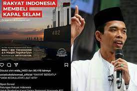 Untuk Jaga Laut Indonesia, UAS Galang Donasi Beli Kapal Selam