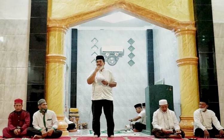 Wakil Bupati Asahan Kunjungi Desa Tanah Rakyat  Diawal Safari  Ramadhan.