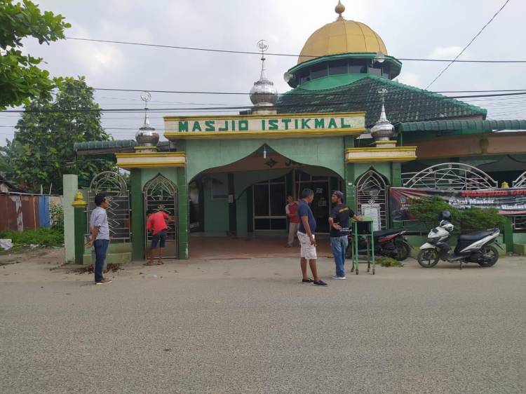 Sambut Ramadhan, Pemuda Pancasila Bajenis Bersih-Bersih Rumah Ibadah