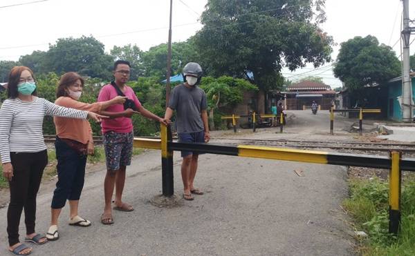 Akses Jalan Ditutup, Warga Martubung Minta Perhatian Walikota Medan