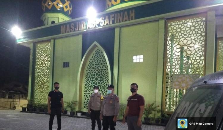 Memberikan Rasa Aman Dan Kondusif Selama Ramadhan, Polsek Perbaungan Gelar Pengamanan Shalat Tarawih