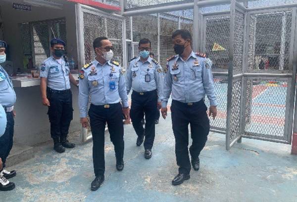 Kadivpas Kanwil Kemenkumham Sumatera Utara Kunker ke Lapas Kelas IIA Pancurbatu