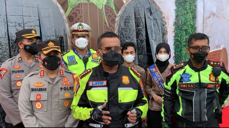 Dirlantas Polda Jatim Cek Jalur Mudik Perbatasan Jawa Timur