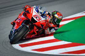 Dengan Tahan Rasa Sakit, Francesco Bagnaia Finis Kedelapan di MotoGP Portugal 2022