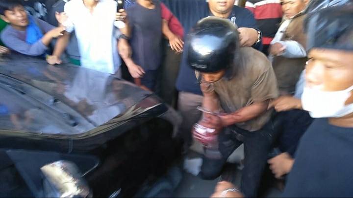 Alfa Mart di Jalan Veteran, Medan Labuhan Dirampok, 2 orang Jadi Korban