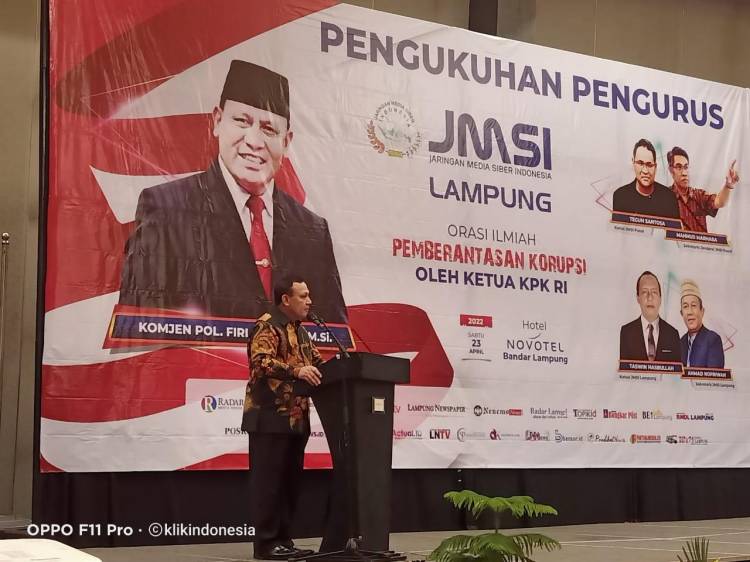 Catatan Firli Bahuri : Sebuah Orkestra