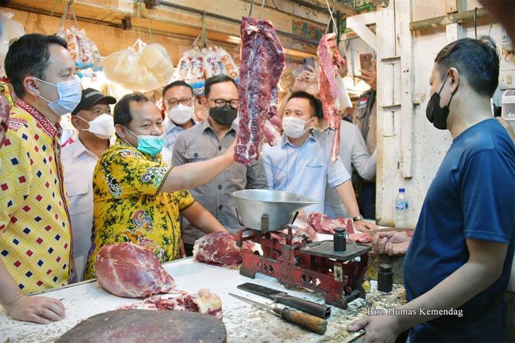 Sidak Pasar di Bogor,  Wamendag:  Harga Bapok di Kota Bogor Secara Umum Aman dan Stabil