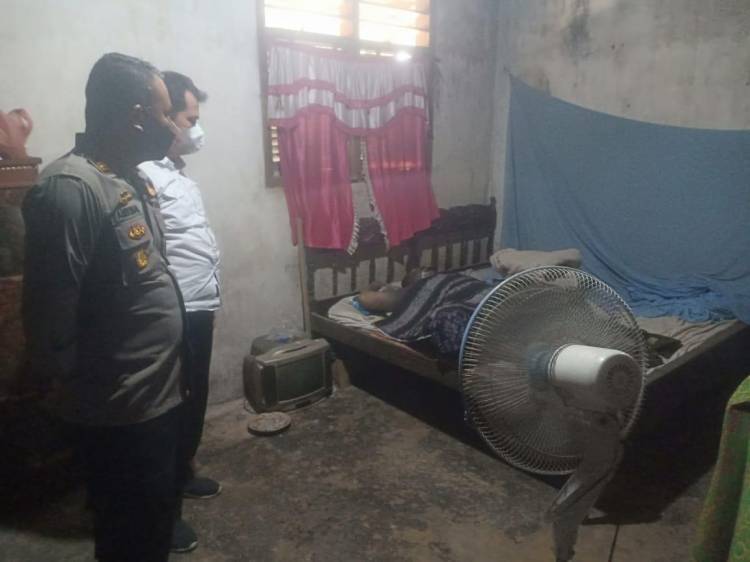 Seorang Pria Di STM Hilir Kabupaten Deli Serdang Ditemukan Meninggal Di Atas Tempat Tidurnya, Polisi Cek TKP Ke Lapangan