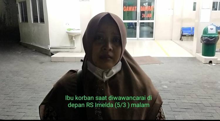 Ibu Korban Minta Kapoldasu Brantas Genk Motor
