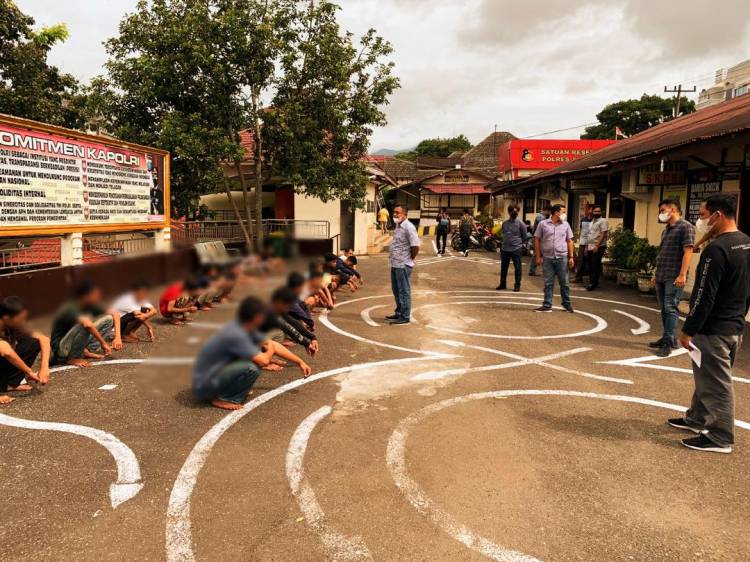 Saling Ejek Di Medsos Komunitas Gank Remaja Diamankan Polisi