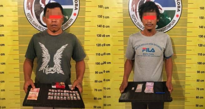 Polres Padangsidempuan Bekuk Dua Warga Akibat Miliki Sabu
