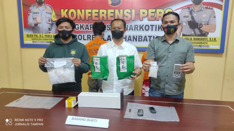 Dua Pekan Selidiki, Jaringan Narkoba, Diringkus Sat Narkoba Polres Labuhanbatu