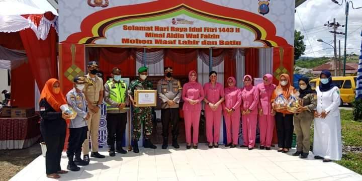 Kapolres Padangsidimpuan Kunjungi Pos Ops Ketupat Toba Di Pijor Koling