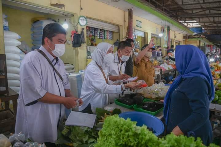 BBPOM Medan Melakukan Monitoring Bahan Makanan Berupa Jenis Takjil Di Padang Sidempuan