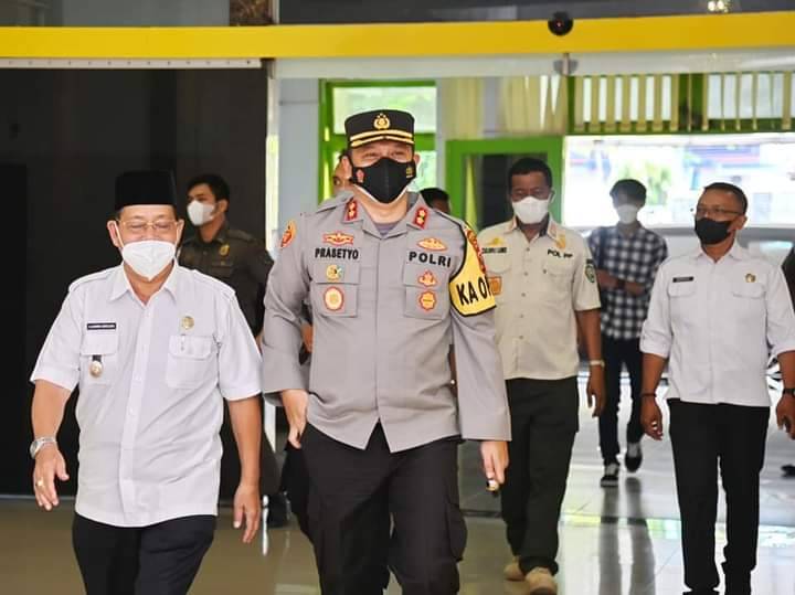 Kapolres Sidimpuan Lakukan Kunjungan kerja di Pemko Padangsidimpuan