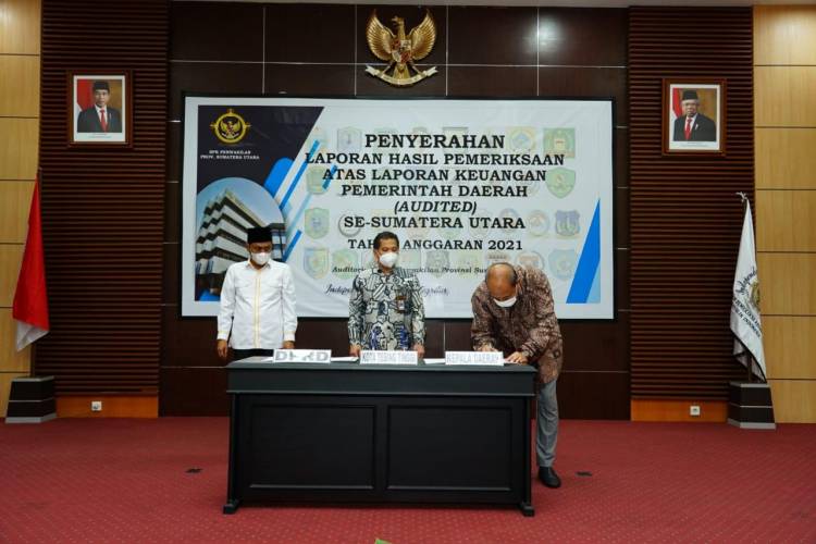 4 Tahun Berturut-Turut Laporan Keuangan Pemko Tebingtinggi Rauh WTP