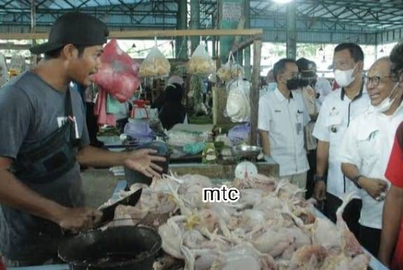 H-3 Idhul Fitri 1443 H, Harga Pedaging Masih Normal Disejumlah Pasar Tradisional