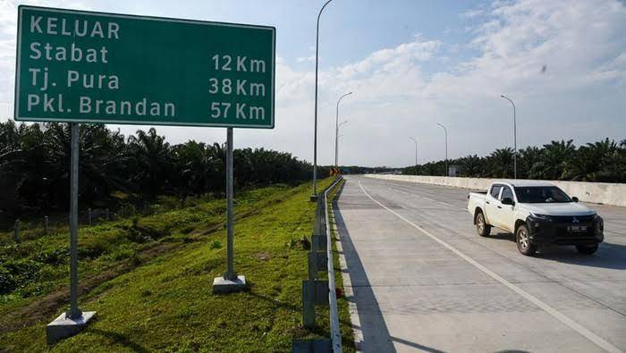 Mulai 3 April, Ini Tarif TOL Binjai - Stabat