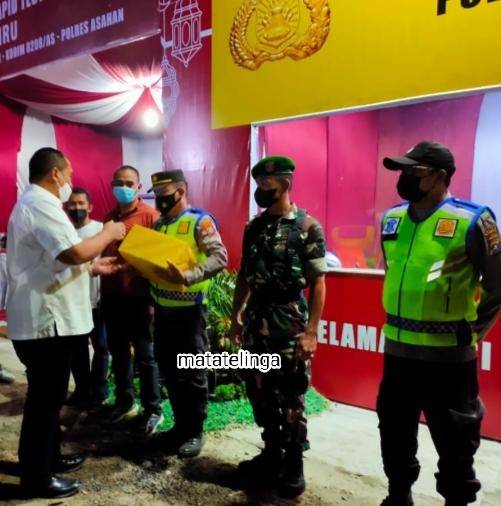 Forkopimda Asahan Check Pos PAM Lebaran