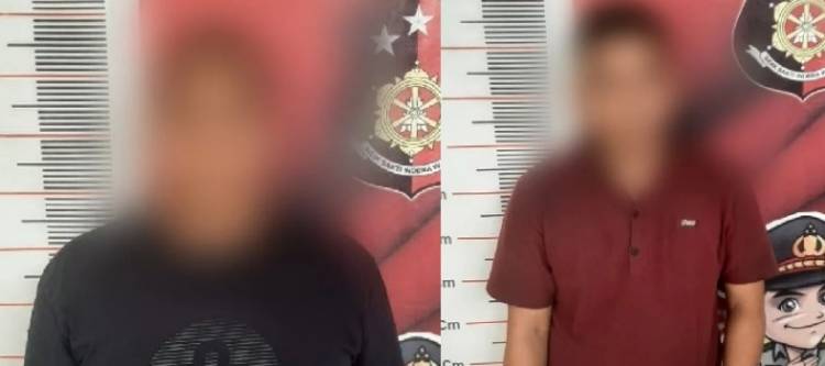 Sok Jago!  Memeras  Modus Minta Uang Keamanan, Dua Pemuda Ini Lebaran di Sel