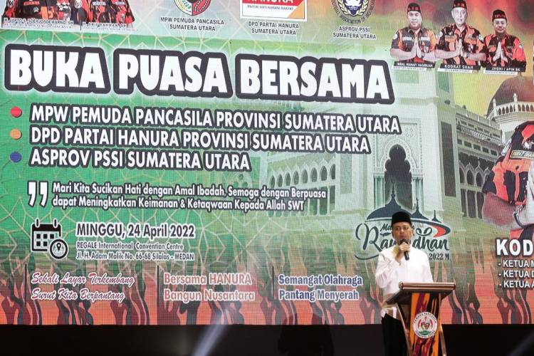 Musa Rajekshah Buka Bersama MPW PP Sumut,  Ijeck : Maksimalkan Kebaikan di Akhir Ramadhan