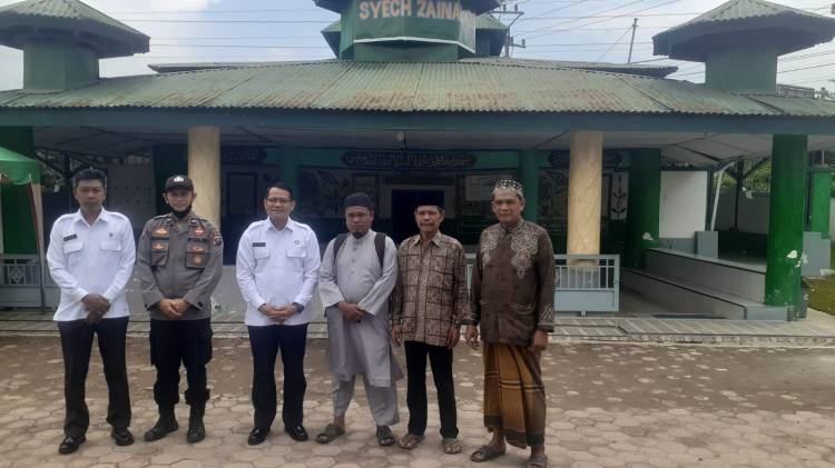 Kombes Armia Fahmi Kunjungi Masjid Tertua Sekaligus Ziarah Kemakam Seych Zainal Abidin