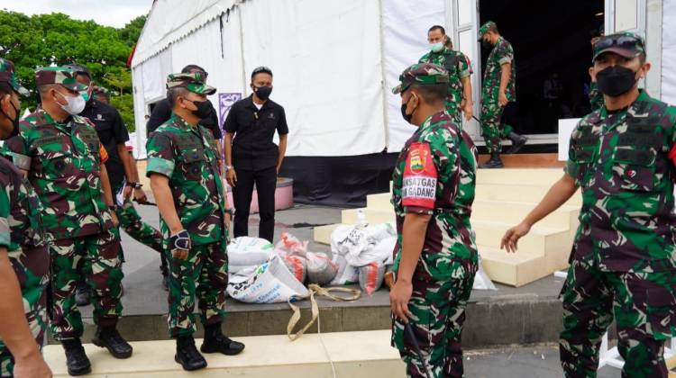 Mayjen TNI Achmad Daniel Chardin Cek Kesiapan Prajurit Untuk Pengamanan Wakil Presiden RI