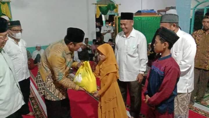 Walikota Melakukan Safari Ramadhan 1443 Hijriah Ke Mesjid Babul Jannah Desa Joring Lombang