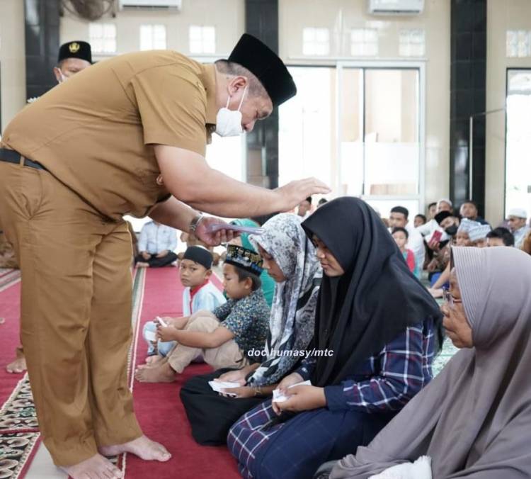 Masjid Tawakal Desa Urung Pane Dikunjungi Wabup Asahan