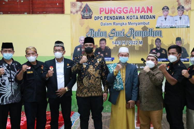 Bersama DPC Pendawa Medan, Bobby Nasution Laksanakan Punggahan Sambut Ramadhan 1443 H