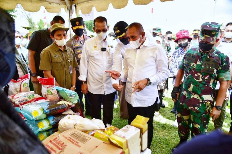 Ayoo Buruan! Edy Rahmayadi Buka Pasar Murah Guna Sambut Idulfitri 1443 H, ini Lokasinya!