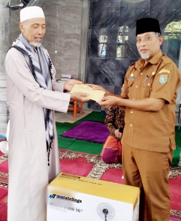 Assisten I Bidang Pemerintahan Dan Kesra Bersama Masyarakat Lingkungan IV Sei Renggas Gelar Safari Ramadhan 1443 H