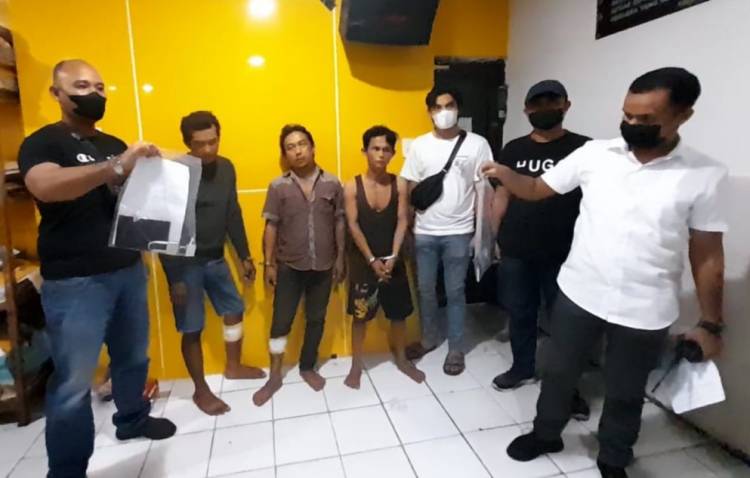 Hasil Tim Pemberantas Preman Amankan 3 Orang, Dua Diantaranya Ditembak