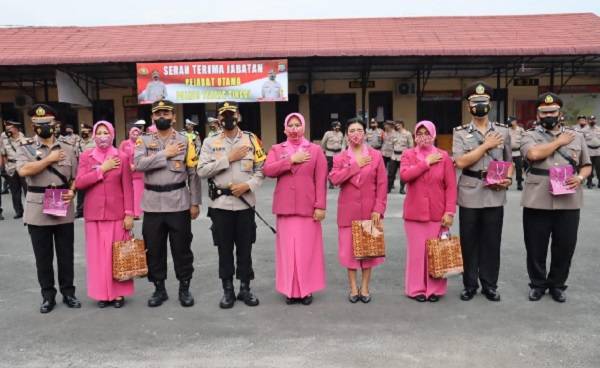 Kapolres Pimpin Sertijab Pejabat Utama Polres Tebingtinggi