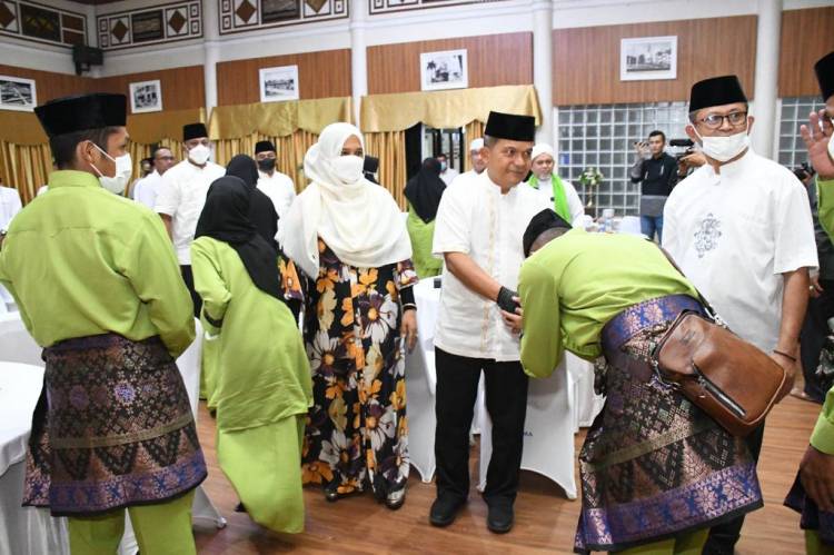 Pangdam Sambut Kepulangan Kontingen Kodam I/BB Peraih Juara Umum MTQN TNI AD 2022