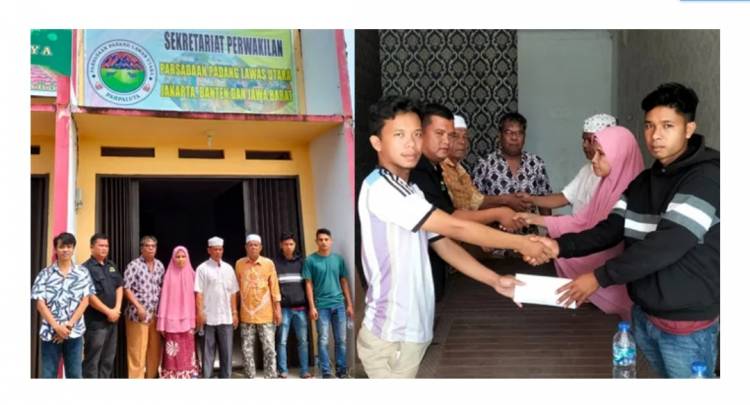Peduli Sesama, ParPaluta Kembali Santuni 3 Keluarga Korban Kebakaran di Desa Losungbatu