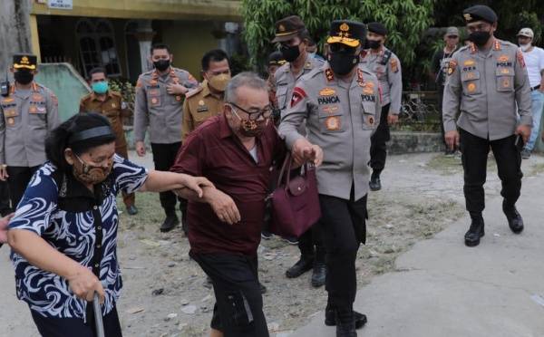 Pastikan Kondusif, Kapolda Sumut Tinjau Pelaksanaan  Pilkades