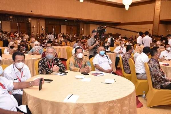 Walikota Padang Sidempuan Menghadiri Roving Seminar Kekayaan Intelektual Se-Sumut