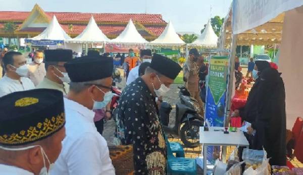 Wali Kota Tebingtinggi Buka EXPO UMKM Semarak Ramadhan 1443 H