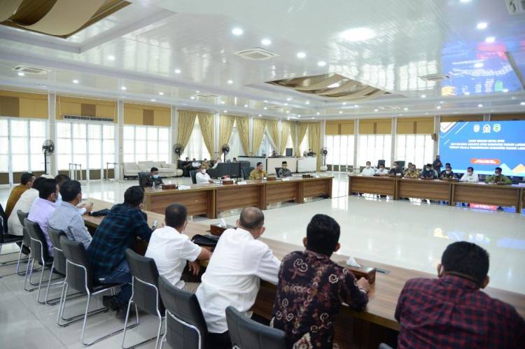 Bahas Kondisi Daerah, Gubernur Edy Rahmayadi Gelar Rapat dengan DPRD Padanglawas