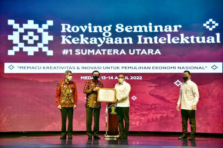 Agar Sah Secara Hukum, Pemprovsu Terus Dorong Kekayaan Intelektual Segera Didaftarkan ke Kemenkumham