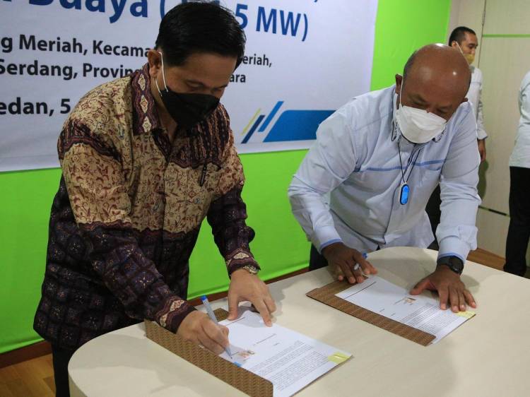 Pengoperasian PLTM Sungai Buaya untuk Memperkuat Sistem Kelistrikan Sumut dengan Green Energy