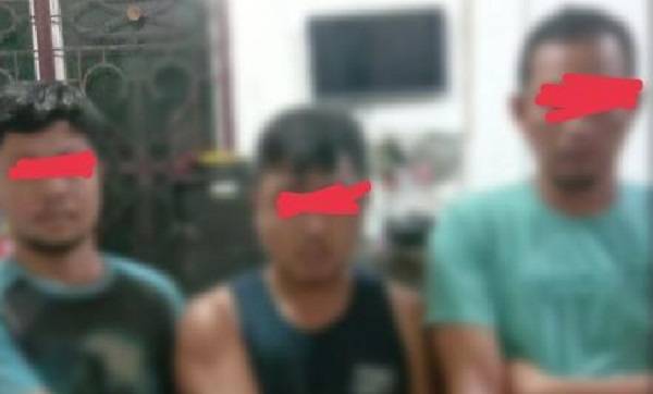 Nekat Menggunakan Narkoba di Bulan Puasa, 3 Pria Ini Diciduk Sat Narkoba Polres Simalungun