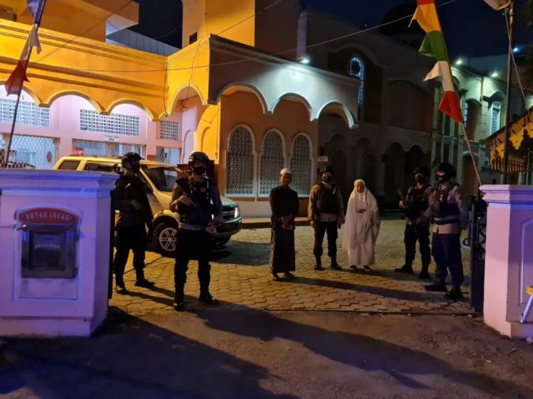 Ciptakan Sitkamtibmas Aman Kondusif di Bulan Ramadhan, Brimob Poldasu Lakukan Patroli Cipta Kondisi